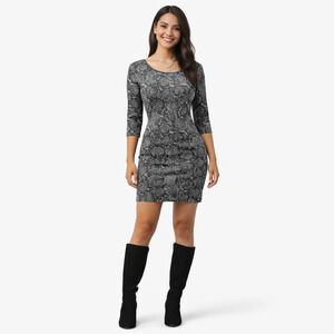 Crystal Doll Bodycon Dress Juniors Medium Feminine Whimsigoth Dark Coquette